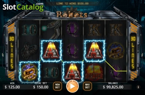 Οθόνη3. Robots (KA Gaming) Κουλοχέρης