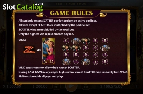 Οθόνη5. The Mask of Zorro (KA Gaming) Κουλοχέρης