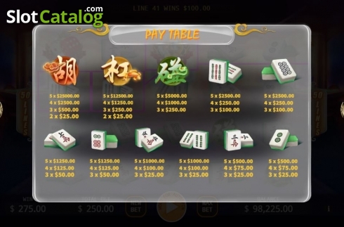Οθόνη6. Quick Play Mahjong Κουλοχέρης