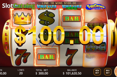 Οθόνη6. Super Bonus Mania Κουλοχέρης