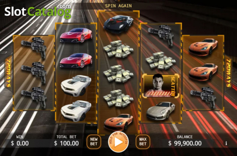 Οθόνη2. Street Racing Κουλοχέρης