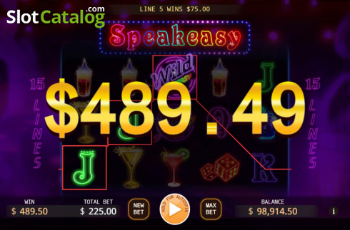 Οθόνη3. Speakeasy Κουλοχέρης