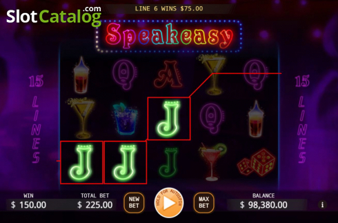 Οθόνη5. Speakeasy Κουλοχέρης