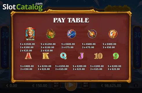 Οθόνη8. Erlang Shen (KA Gaming) Κουλοχέρης 
