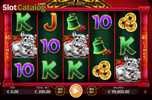Οθόνη2. Fortune Lions (KA Gaming) Κουλοχέρης