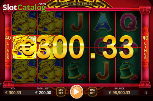 Οθόνη3. Fortune Lions (KA Gaming) Κουλοχέρης