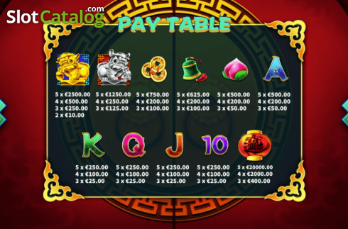 Οθόνη7. Fortune Lions (KA Gaming) Κουλοχέρης