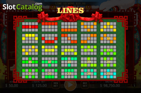 Οθόνη9. Lion Dance (KA Gaming) Κουλοχέρης