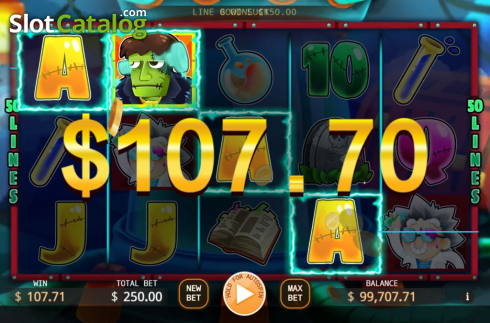 Οθόνη4. Frankenstein (KA Gaming) Κουλοχέρης