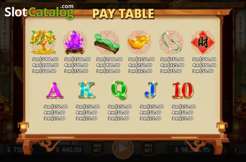 Οθόνη6. Treasure Bowl (KA Gaming) Κουλοχέρης