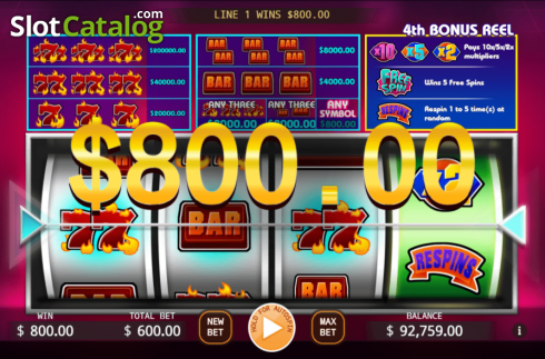 Οθόνη4. Bonus Mania Deluxe Κουλοχέρης
