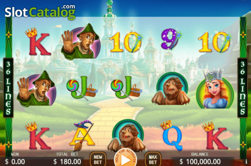 Οθόνη2. The Wizard of Oz (KA Gaming) Κουλοχέρης