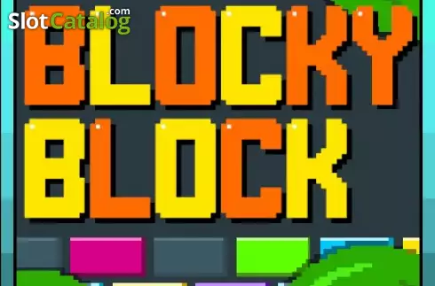 Blocky Block Λογότυπο Blocky Block Λογότυπο