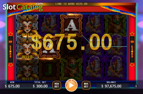 Οθόνη6. Masquerade (KA Gaming) Κουλοχέρης