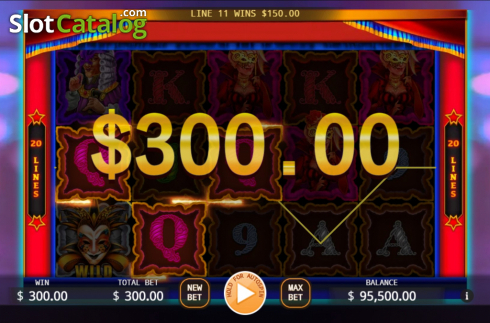Οθόνη4. Masquerade (KA Gaming) Κουλοχέρης
