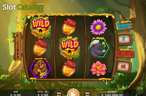 Οθόνη2. Honey Money (KA Gaming) Κουλοχέρης