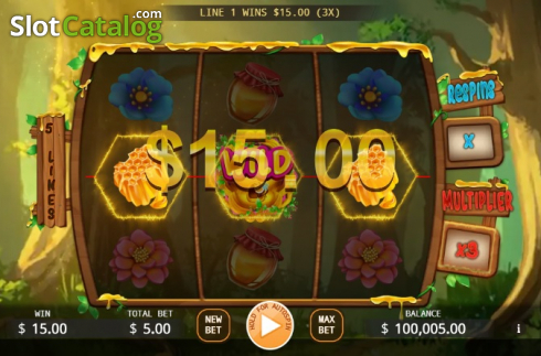 Οθόνη3. Honey Money (KA Gaming) Κουλοχέρης