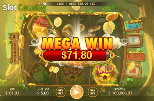 Οθόνη4. Honey Money (KA Gaming) Κουλοχέρης