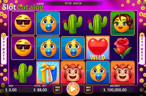 Οθόνη2. Emoji Κουλοχέρης