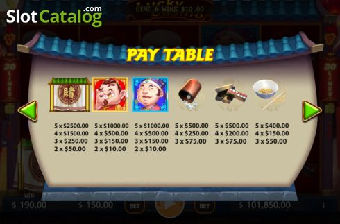 Οθόνη8. Lucky Casino Κουλοχέρης 