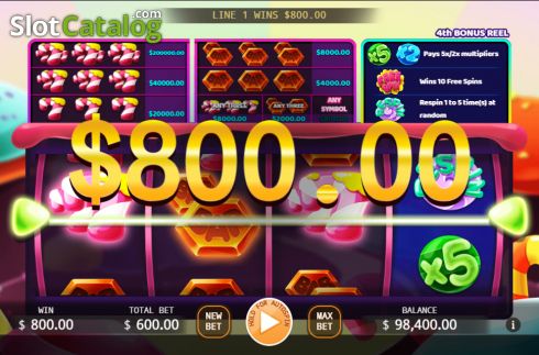 Οθόνη4. Candy Mania (KA Gaming) Κουλοχέρης