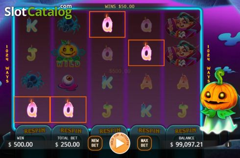 Οθόνη4. Pumpkin Win Κουλοχέρης