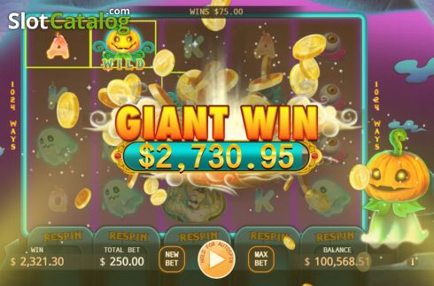Οθόνη6. Pumpkin Win Κουλοχέρης