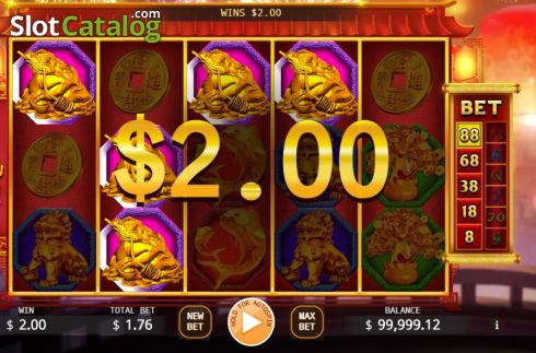 Οθόνη4. Golden Bull (KA Gaming) Κουλοχέρης 