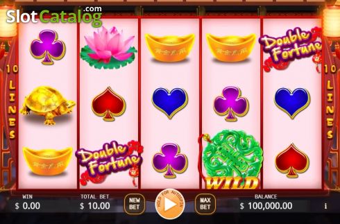 Οθόνη2. Double Fortune (KA Gaming) Κουλοχέρης