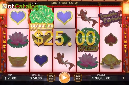 Οθόνη4. Double Fortune (KA Gaming) Κουλοχέρης