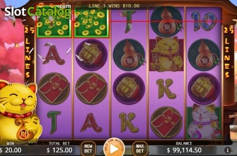 Οθόνη4. Lucky Cat (KA Gaming) Κουλοχέρης