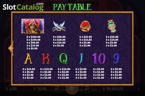 Οθόνη7. Persia Bonanza Megaways Κουλοχέρης