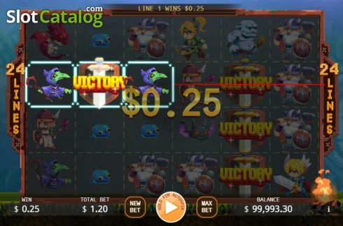 Οθόνη4. The Legend of Heroes (KA Gaming) Κουλοχέρης