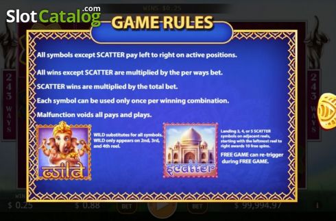 Οθόνη6. Fortune Ganesha (KA Gaming) Κουλοχέρης