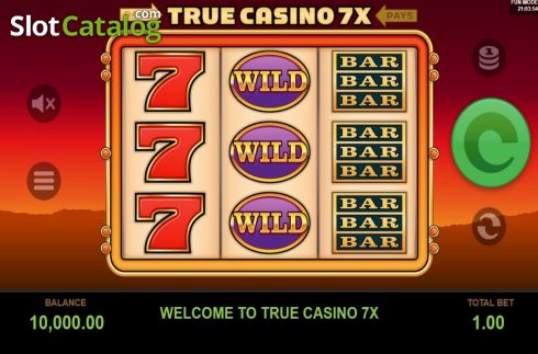 Οθόνη2. True Casino 7x Κουλοχέρης