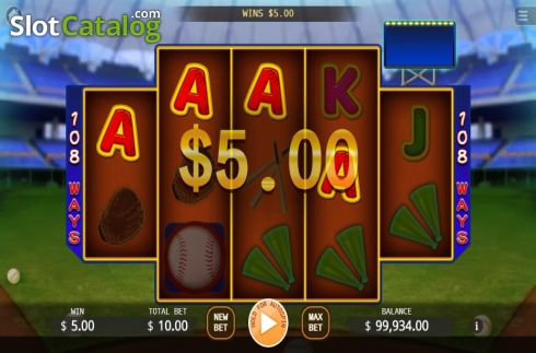Οθόνη5. Baseball Fever (KA Gaming) Κουλοχέρης 