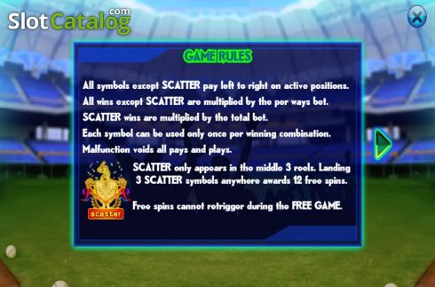 Οθόνη6. Baseball Fever (KA Gaming) Κουλοχέρης 