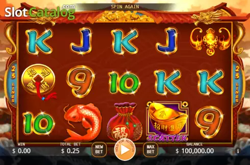 Οθόνη2. Golden Fish (KA Gaming) Κουλοχέρης