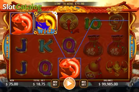 Οθόνη4. Golden Fish (KA Gaming) Κουλοχέρης