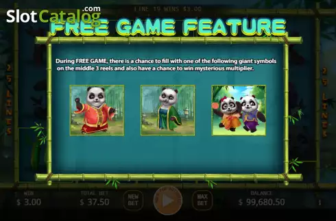 Οθόνη6. Panda Family (KA Gaming) Κουλοχέρης