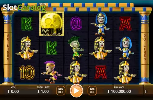 Οθόνη2. Book of Mummy (KA Gaming) Κουλοχέρης 