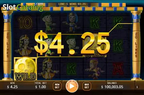 Οθόνη4. Book of Mummy (KA Gaming) Κουλοχέρης 