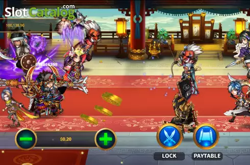 Οθόνη4. Romance of the Three Kingdoms (KA Gaming) Κουλοχέρης 