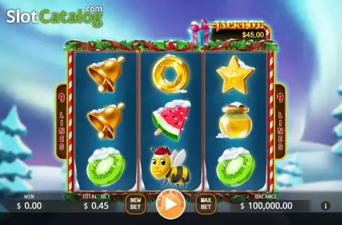 Οθόνη2. Santa Bumble Bee Κουλοχέρης