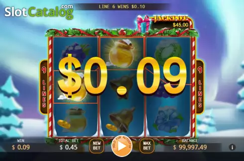 Οθόνη4. Santa Bumble Bee Κουλοχέρης