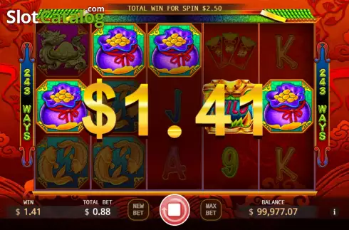 Οθόνη4. Treasure Tiger Κουλοχέρης