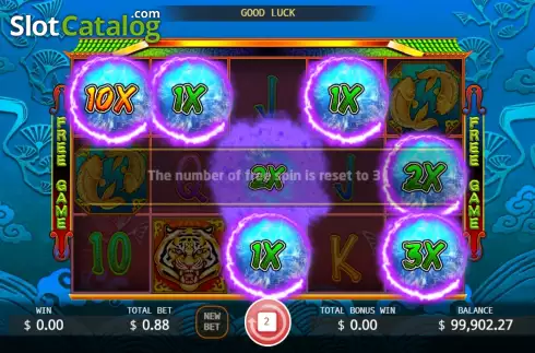 Οθόνη8. Treasure Tiger Κουλοχέρης