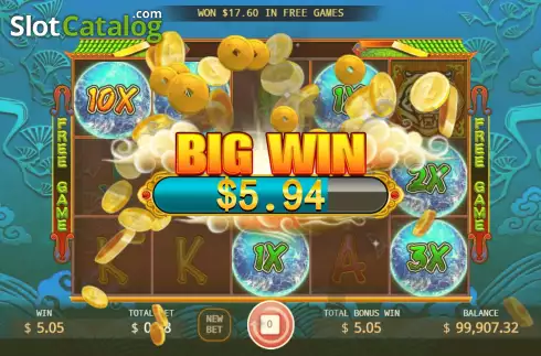 Οθόνη9. Treasure Tiger Κουλοχέρης