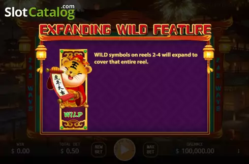 Οθόνη9. Year of the Tiger (KA Gaming) Κουλοχέρης