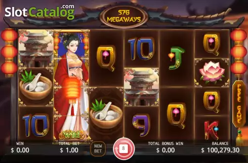 Οθόνη9. Fortune Beauty Megaways Κουλοχέρης